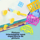 Gnius Play para desenho aquático, conjunto extra grande de brinquedos para rabiscos aquáticos, prancha de pintura, brinquedos educativos para crianças, presente para crianças, vários tamanhos