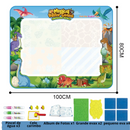 Gnius Play para desenho aquático, conjunto extra grande de brinquedos para rabiscos aquáticos, prancha de pintura, brinquedos educativos para crianças, presente para crianças, vários tamanhos