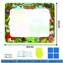 Gnius Play para desenho aquático, conjunto extra grande de brinquedos para rabiscos aquáticos, prancha de pintura, brinquedos educativos para crianças, presente para crianças, vários tamanhos