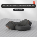 Alívio Instantâneo: Travesseiro Massageador Cervical com Calor e Vibração para Relaxamento Total