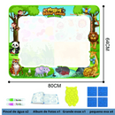 Gnius Play para desenho aquático, conjunto extra grande de brinquedos para rabiscos aquáticos, prancha de pintura, brinquedos educativos para crianças, presente para crianças, vários tamanhos