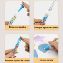 Gnius Play para desenho aquático, conjunto extra grande de brinquedos para rabiscos aquáticos, prancha de pintura, brinquedos educativos para crianças, presente para crianças, vários tamanhos