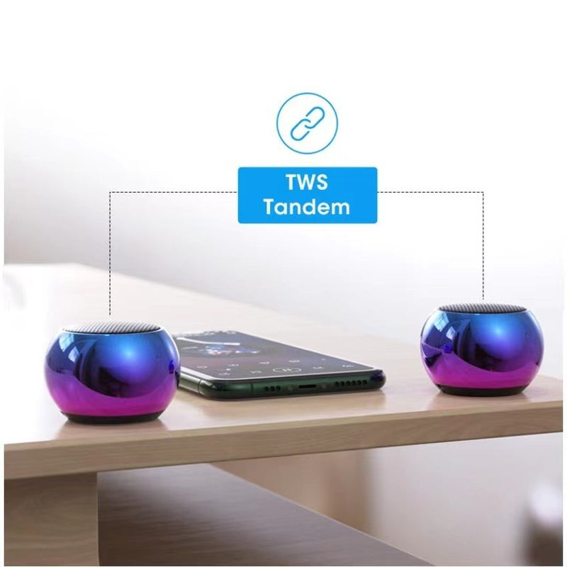 Mini Caixa De Som M3 Bluetooth Tws Alto-falante Amplificada 3w