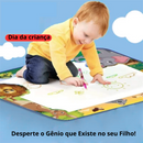 Gnius Play para desenho aquático, conjunto extra grande de brinquedos para rabiscos aquáticos, prancha de pintura, brinquedos educativos para crianças, presente para crianças, vários tamanhos