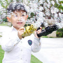 Brinquedos Máquina Automática Infantil gatling De Bolhas De sabão Com Refil de Bolha De Sabão Barato