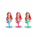Kit 2 Bonecas Pequena Sereia Infantil Cauda Iluminada Brinquedo Interativo Movimento Luz Presente Meninas Banho Colecionável