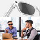 Xiaomi 6k hd ai óculos de câmera inteligente 100mp 260mah bateria de longa duração controle assistente de voz chamada de música esporte óculos inteligentes