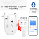 Abridor de cortinas automaticas(trilha em forma de T/U) Controle de curto alcance com aplicativo Bluetooth, interruptor cronometrado, pull-to-start, capacidade de carga de 8 kg