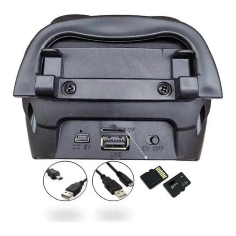 Caixa De Som Portátil Wireless Bluetooth 5.0 Potente Altomex AL-1188 Original
