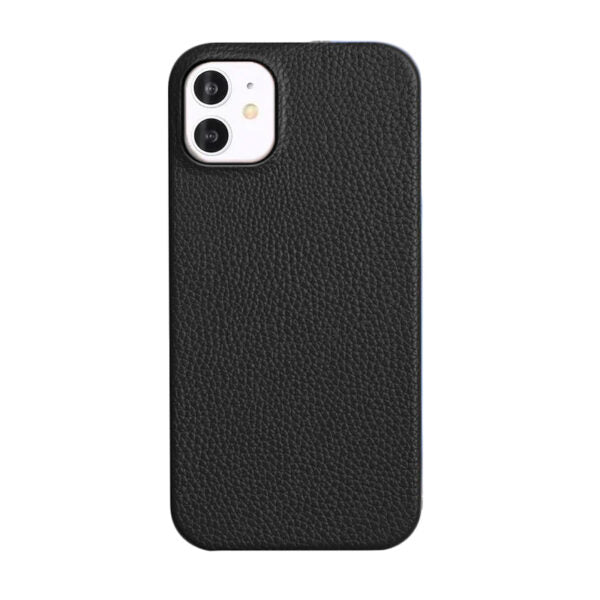 Capa Couro Premium para iPhone - Preto Modelo do iPhone:16
