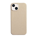 Capa Couro Premium para iPhone - Bege Modelo do iPhone:16 Plus