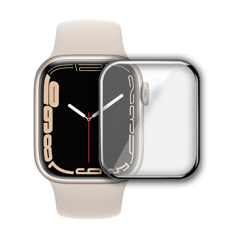 Pelí­cula 3D Vidro c/ Borda Preta Para Apple Watch Caixa:42(série 10)mm