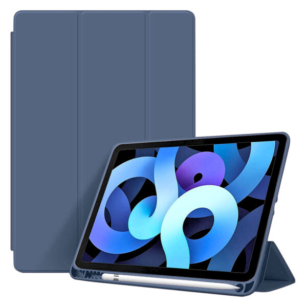 Smart Case para iPad com Suporte para Caneta - Azul Modelo:2ª / 3ª / 4ª Geração