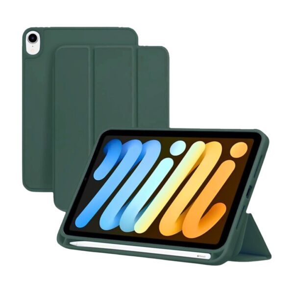 Smart Case para iPad com Suporte para Caneta - Verde Modelo:2ª /3ª /4ª Geraç