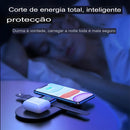 Estação Carregamento Sem Fio Wireless 3 Em 1 Hrebos HS-350