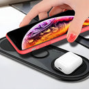 Estação Carregamento Sem Fio Wireless 3 Em 1 Hrebos HS-350