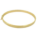 Pulseira Escrava Com Coração Bnhada a Ouro 18k Semi Joias