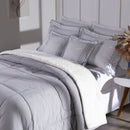 Kit Coberdrom Soft 05 Peças Queen cor:Cinza