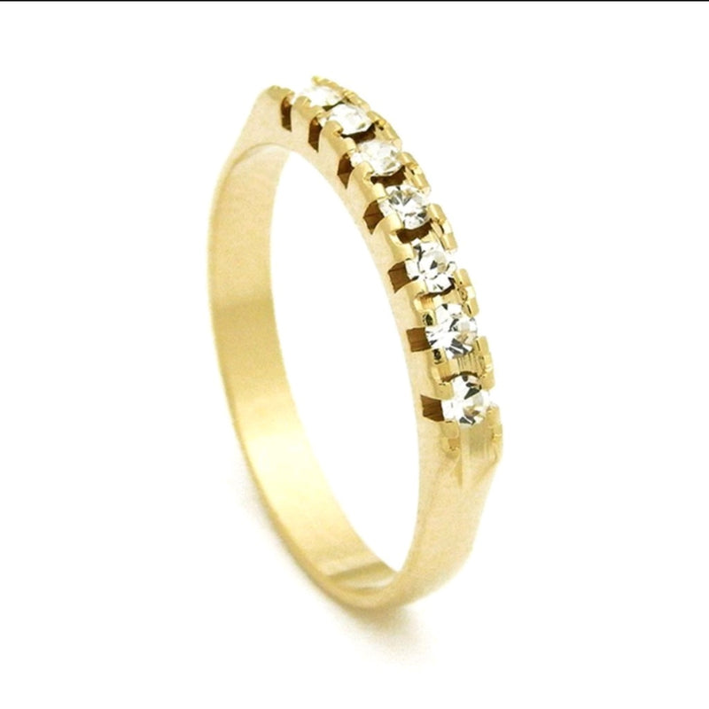 Anel Solitário Ouro Amarelo 18k Joias Lepich Aparador