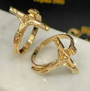 Anel Cristo Semi Joias lepich