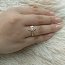 Anel Cristo Semi Joias lepich