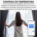 Abridor de cortinas automaticas(trilha em forma de T/U) Controle de curto alcance com aplicativo Bluetooth, interruptor cronometrado, pull-to-start, capacidade de carga de 8 kg